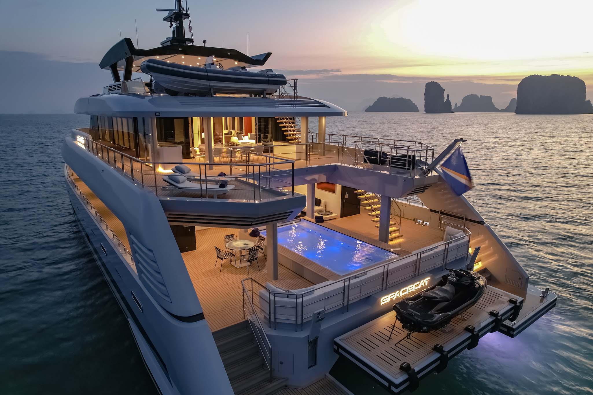 The White Lotus Spacecat Yacht Charter