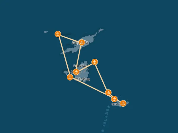 St. Barts, St. Martin & Anguilla Itinerary